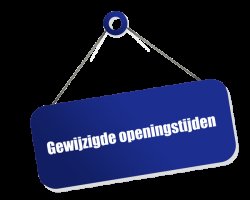 Tijdens zomermaanden gewijzigde openingsuren op zaterdag